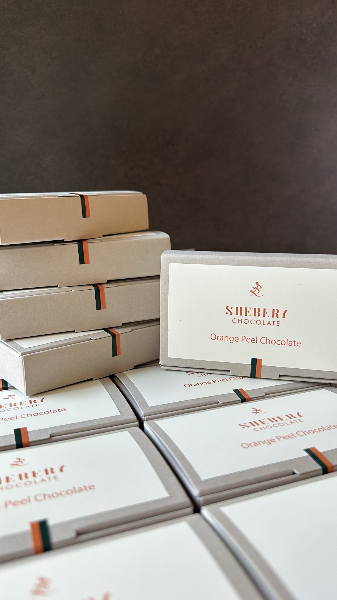 無添加・低GI、オーガニック素材のオレンジピールチョコレート。ギフトチョコ。